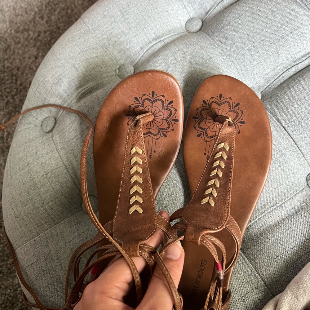 Lace Up Sandals